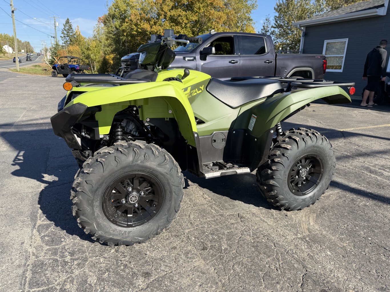 2026 Yamaha Grizzly EPS Vert Tactique/Vert Acide