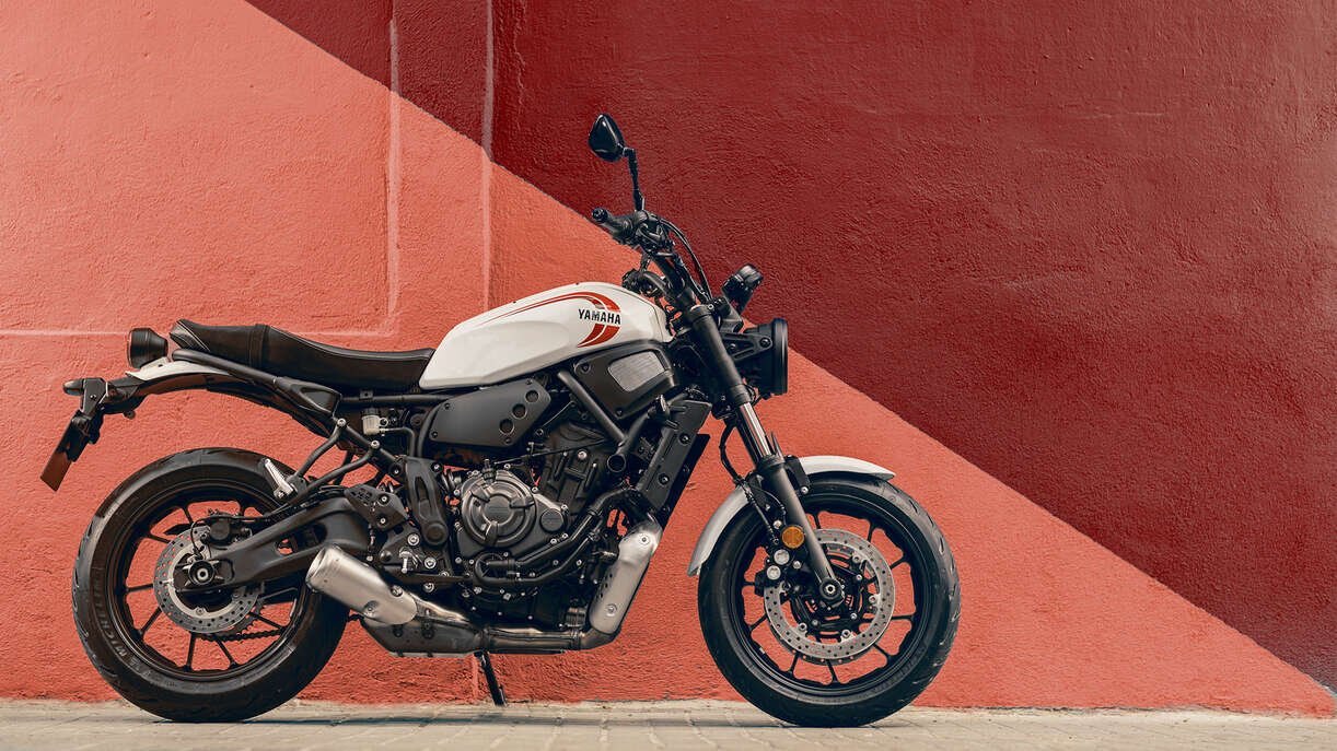 Yamaha XSR700 Héritage Blanc 2024