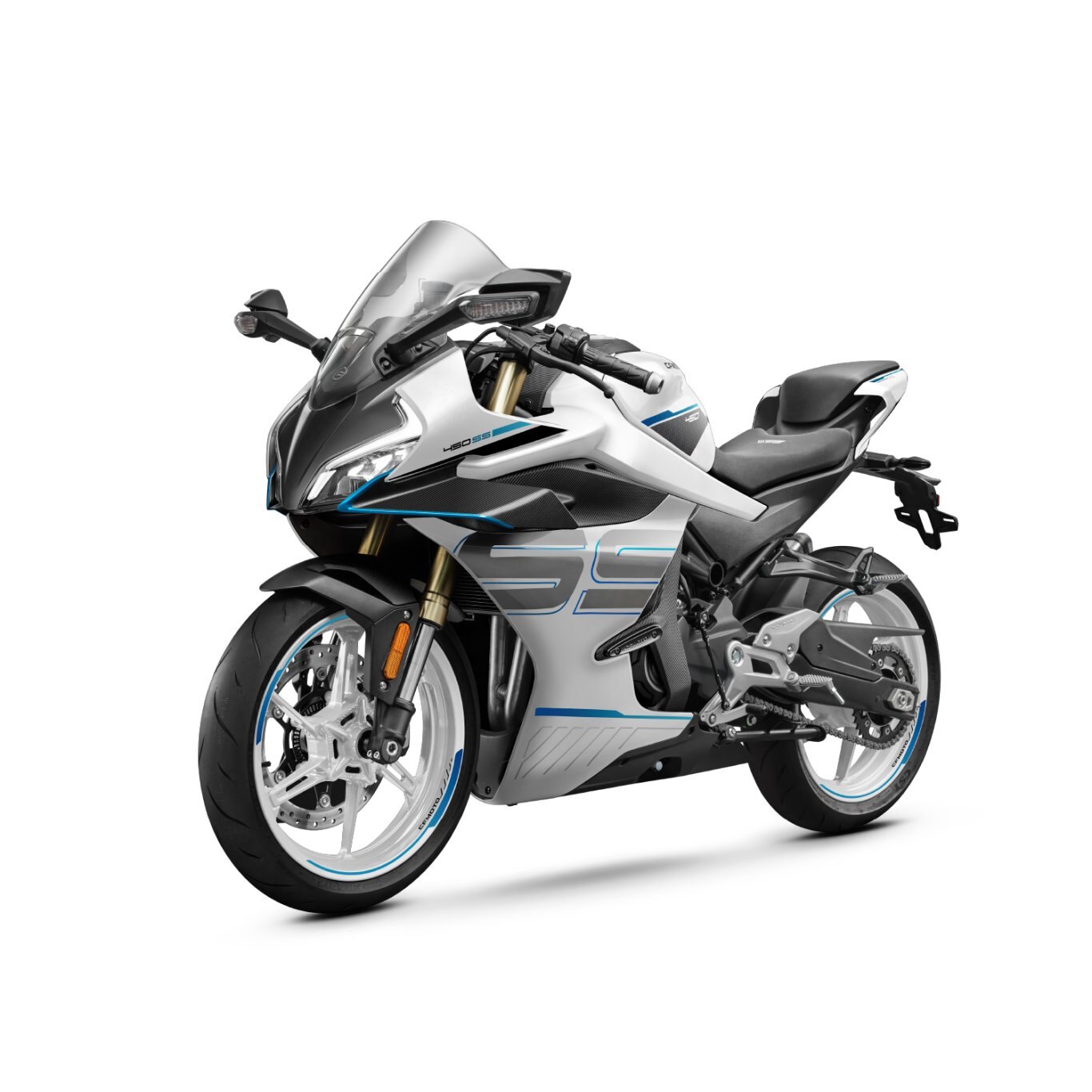 2026 CFMOTO 450SS Nebula White