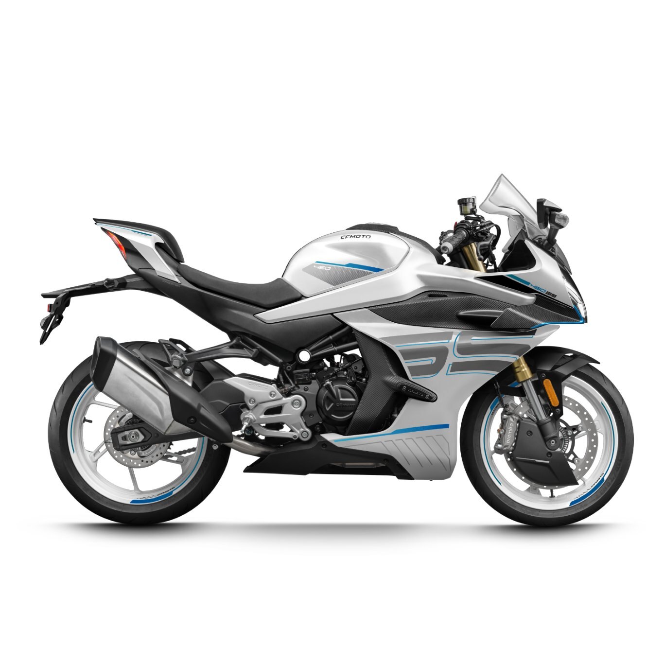 2026 CFMOTO 450SS Nebula White