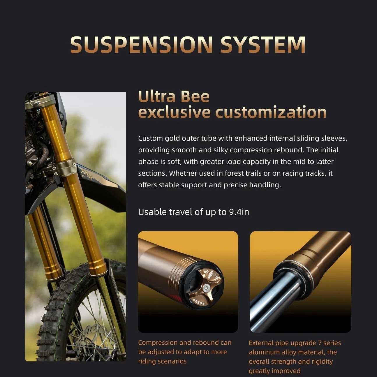 2026 Surron Ultra Bee Black