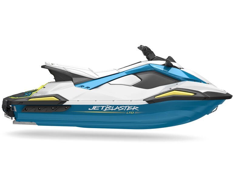 2027 Yamaha JetBlaster LTD Lagoon Blue/White