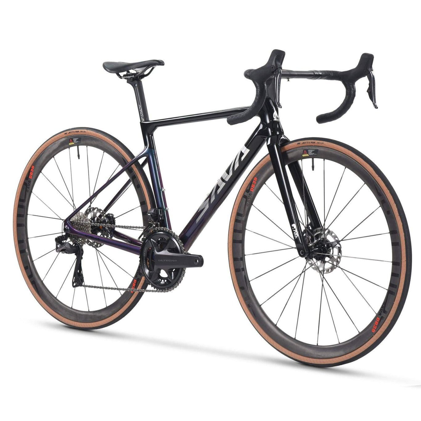 2023 SAVA FALCON 8.0 Di2 Full Carbon Road Bike 24 Speed / Forest Green