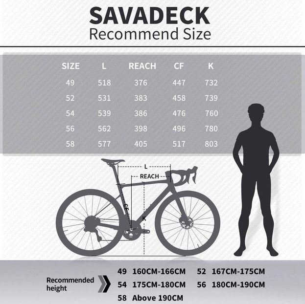 2023 SAVA FALCON 9.0 Di2 Full Carbon Road Bike 24 Speed / White
