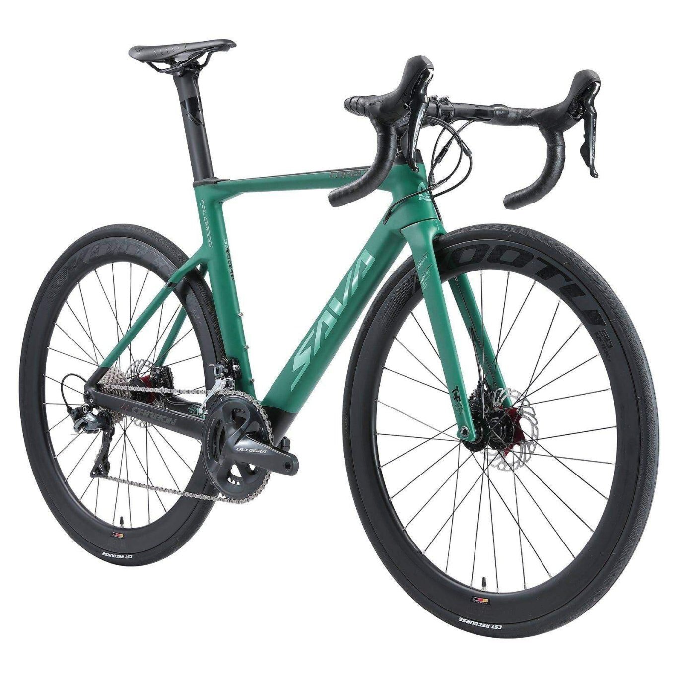 2023 SAVA Meteor 8.0 Full Carbon Road Bike 22Speed / Mint green