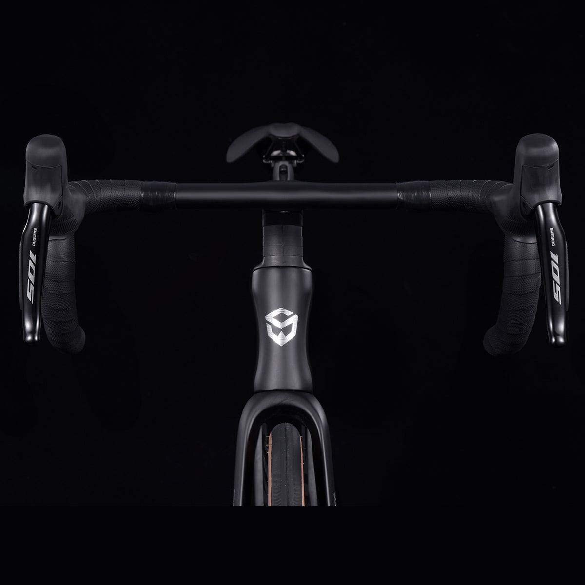 2023 SAVA FALCON 7.0 Di2 Full Carbon Road Bike 24 Speed / Black