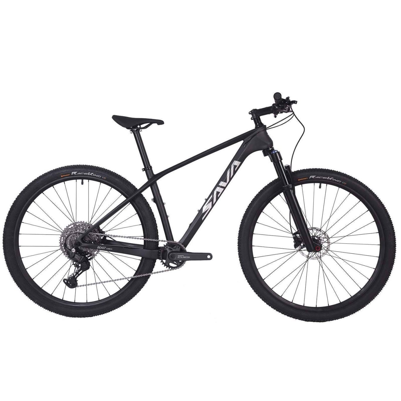 Vélo de montagne semi-rigide en carbone SAVA BEAST U6.0 2023 11 vitesses / noir