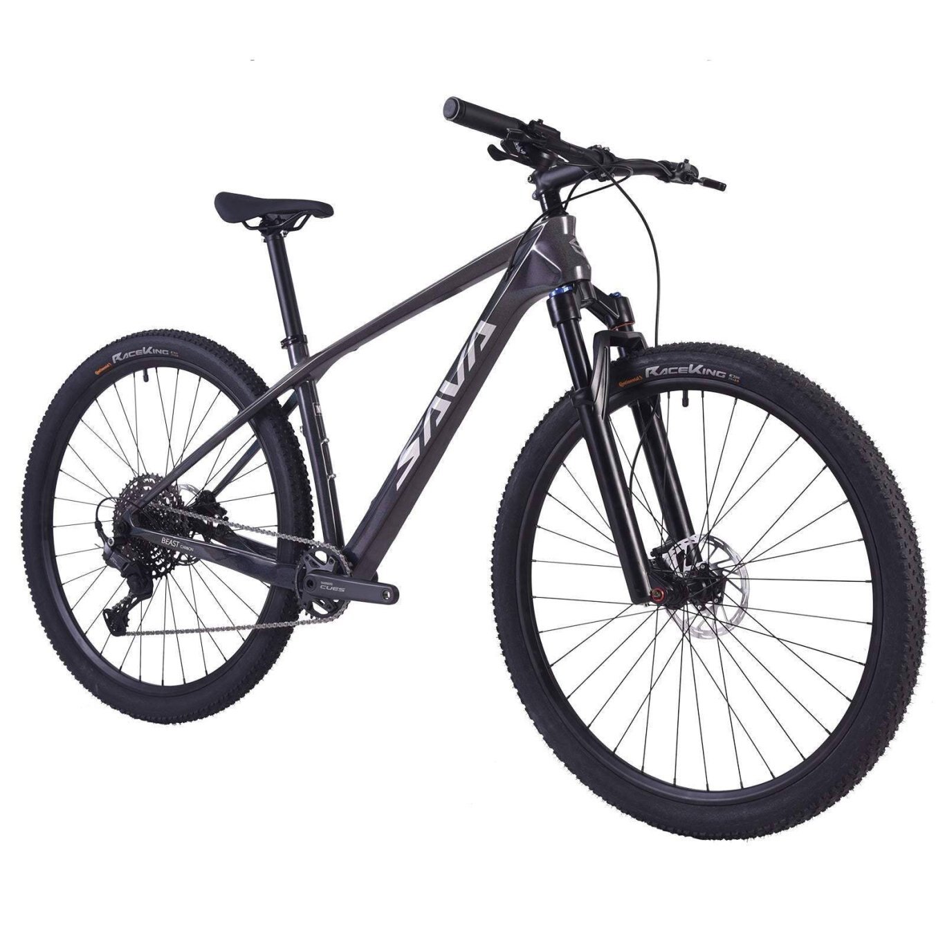 Vélo de montagne semi-rigide en carbone SAVA BEAST U6.0 2023 11 vitesses / noir