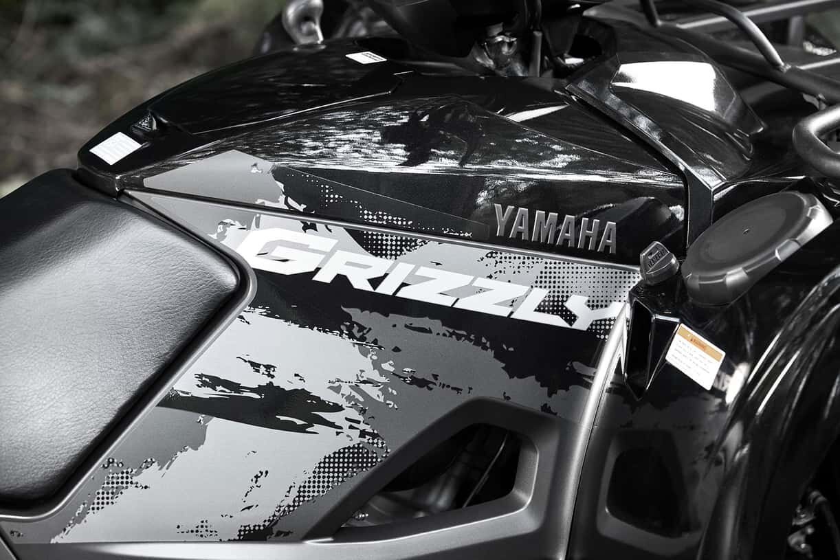 Yamaha Grizzly EPS SE 2025 Gris mat/noir métallisé