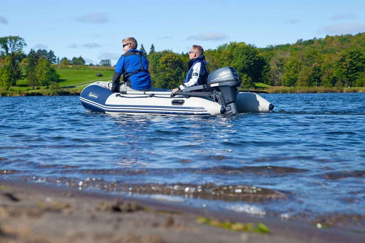 Yamaha F9.9 Portable Bluish Gray Metallic