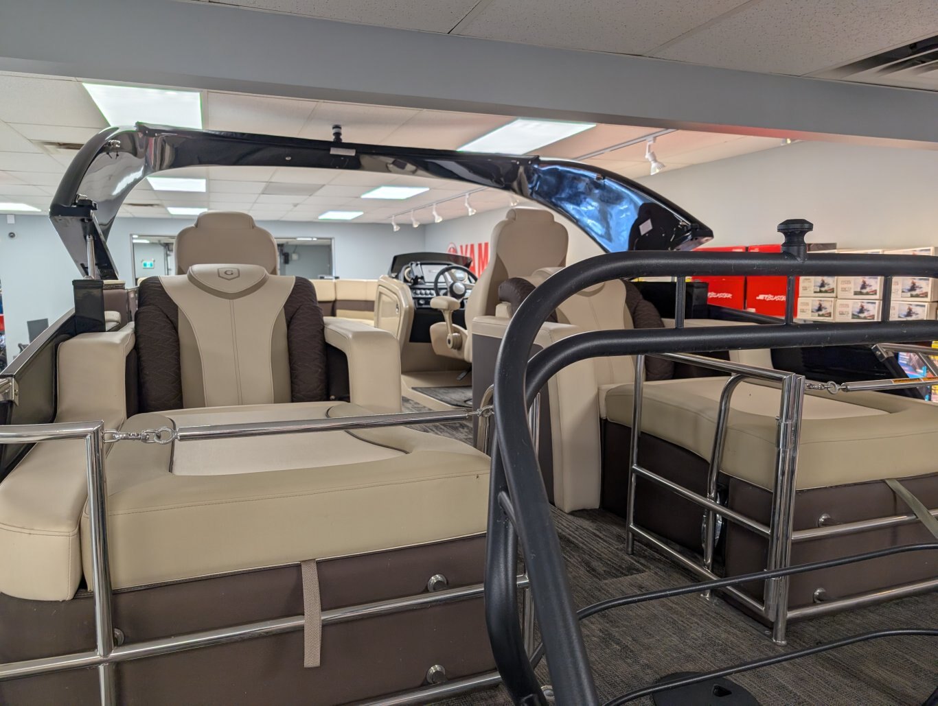 2022 GODFREY MONACO MC235RL. PRICE DROP!!! YAMAHA 250HP!! ELECTRIC TOWER WITH LED LIGHTING, UNDERWATER LIGHTS AND MORE!! $97750 ALL IN PRICE PLUS TAX AND LICENSE!! FINANCE FOR $236 WEEKLY WITH ZERO DOWN.