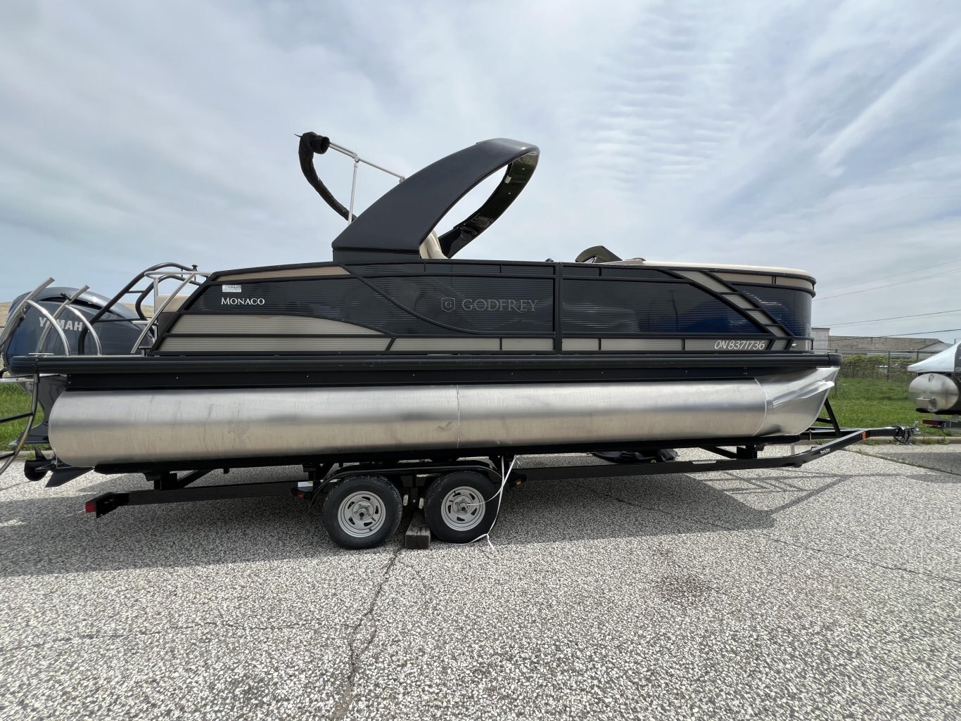 2022 GODFREY MONACO MC235RL. PRICE DROP!!! YAMAHA 250HP!! ELECTRIC TOWER WITH LED LIGHTING, UNDERWATER LIGHTS AND MORE!! $97750 ALL IN PRICE PLUS TAX AND LICENSE!! FINANCE FOR $236 WEEKLY WITH ZERO DOWN.