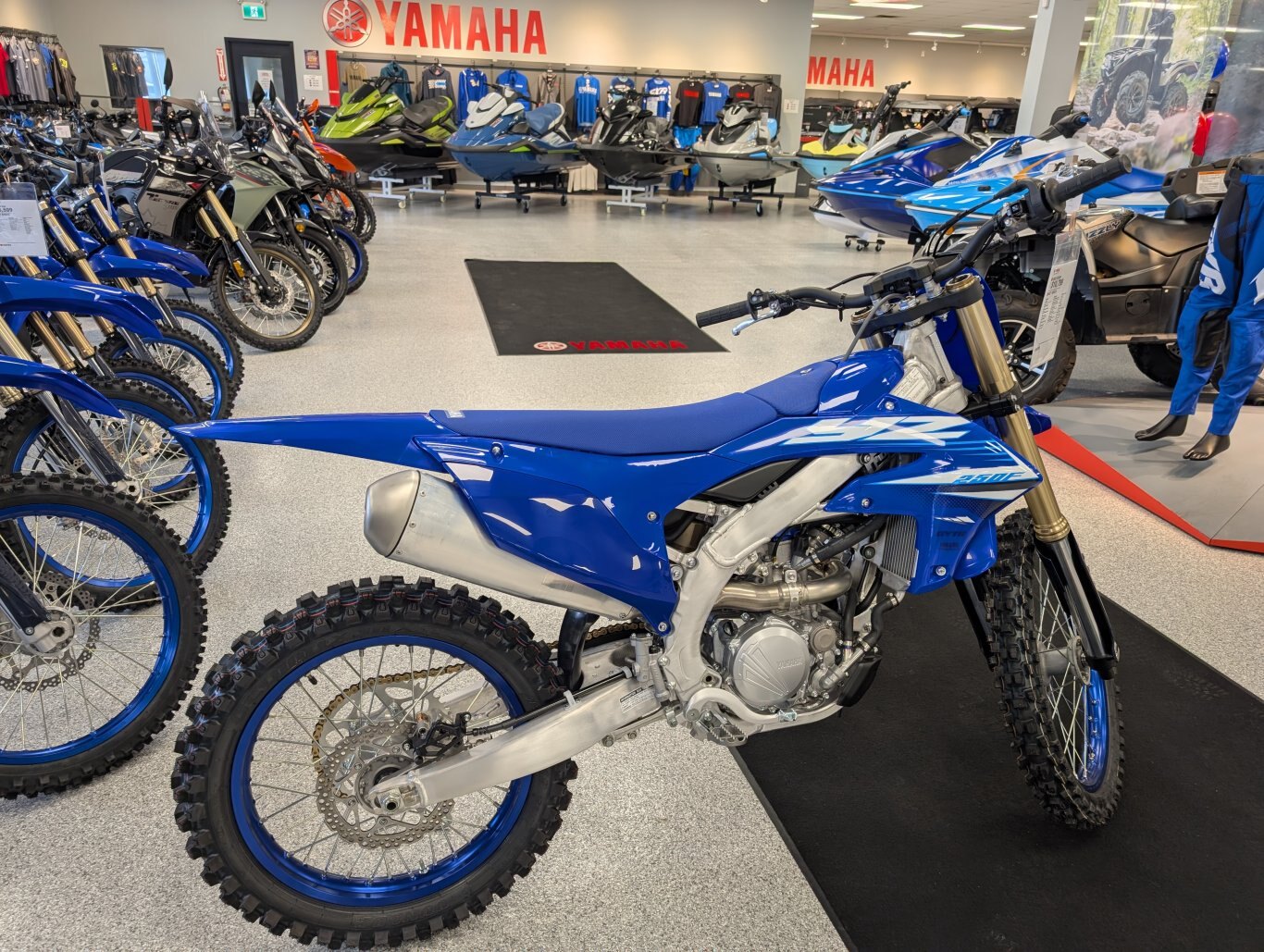 2025 Yamaha YZ250F Team Yamaha Blue