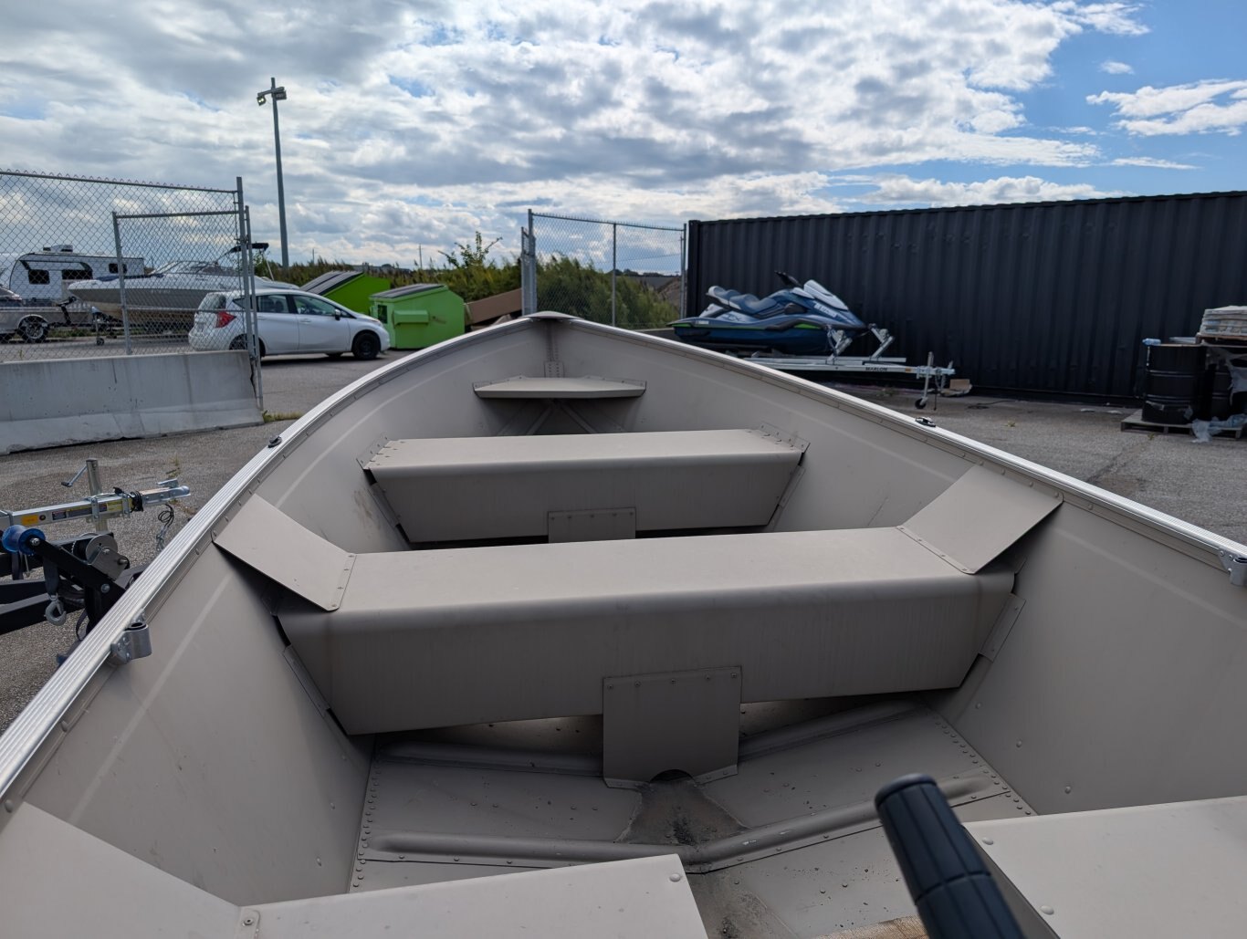 2025 YAMAHA 25HP W/ ELECTRIC START, POWER TILT, AND TROLL CONTROL, GRAND RIVER 17GR FREEDOM DEEP V ALUMINUM, GALVANIZED LOAD RITE TRAILER $14995 FOR PACKAGE!