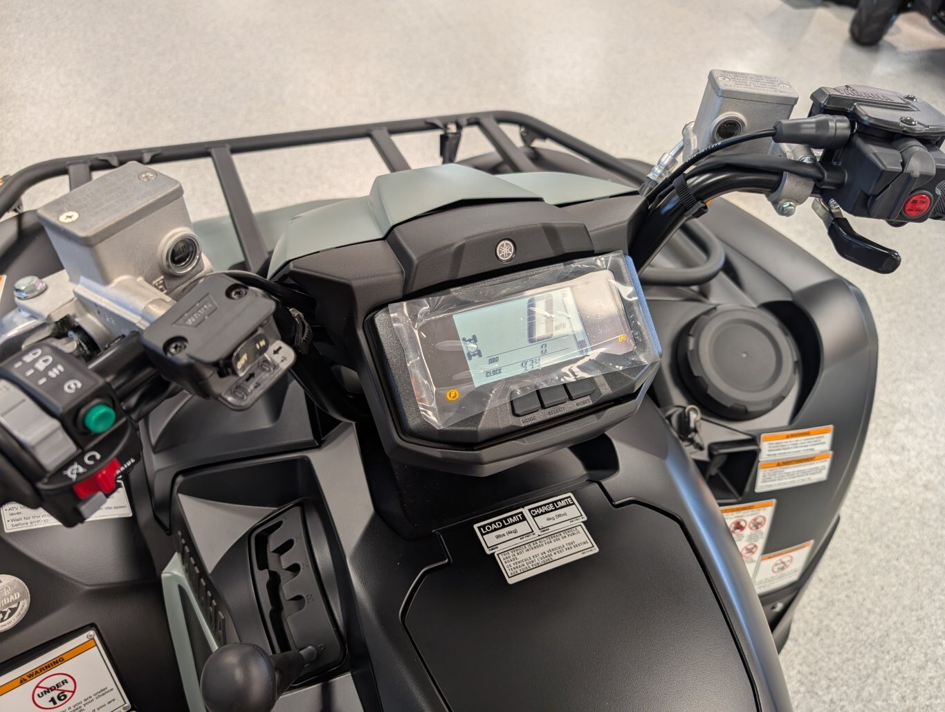 2026 Yamaha Grizzly EPS XT R Gris mousse/Noir tactique