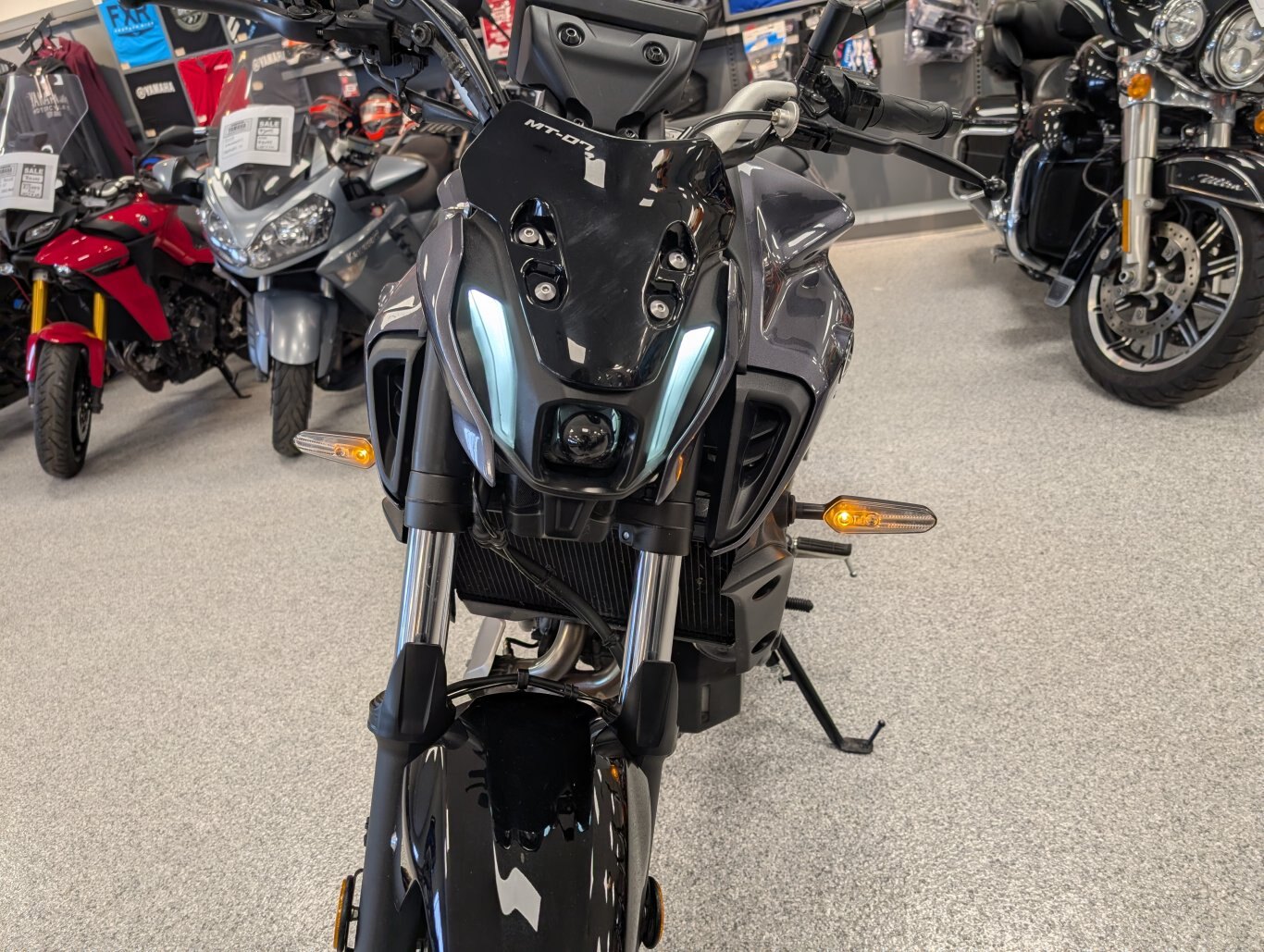 2024 YAMAHA MT 07 JUST ARRIVED ON TRADE! $7995 PLUS TAX AND LICENSING. FINANCING AVAILABLE.