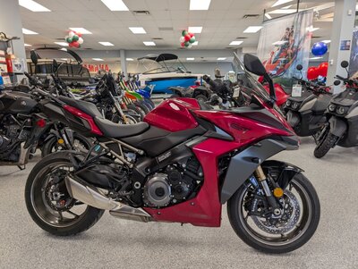 SUPER CLEAN 2024 SUZUKI GSX-S 1000 GT SPORT TOURER JUST TRADED IN! $12995 PLUS TAX AND LICENSING.