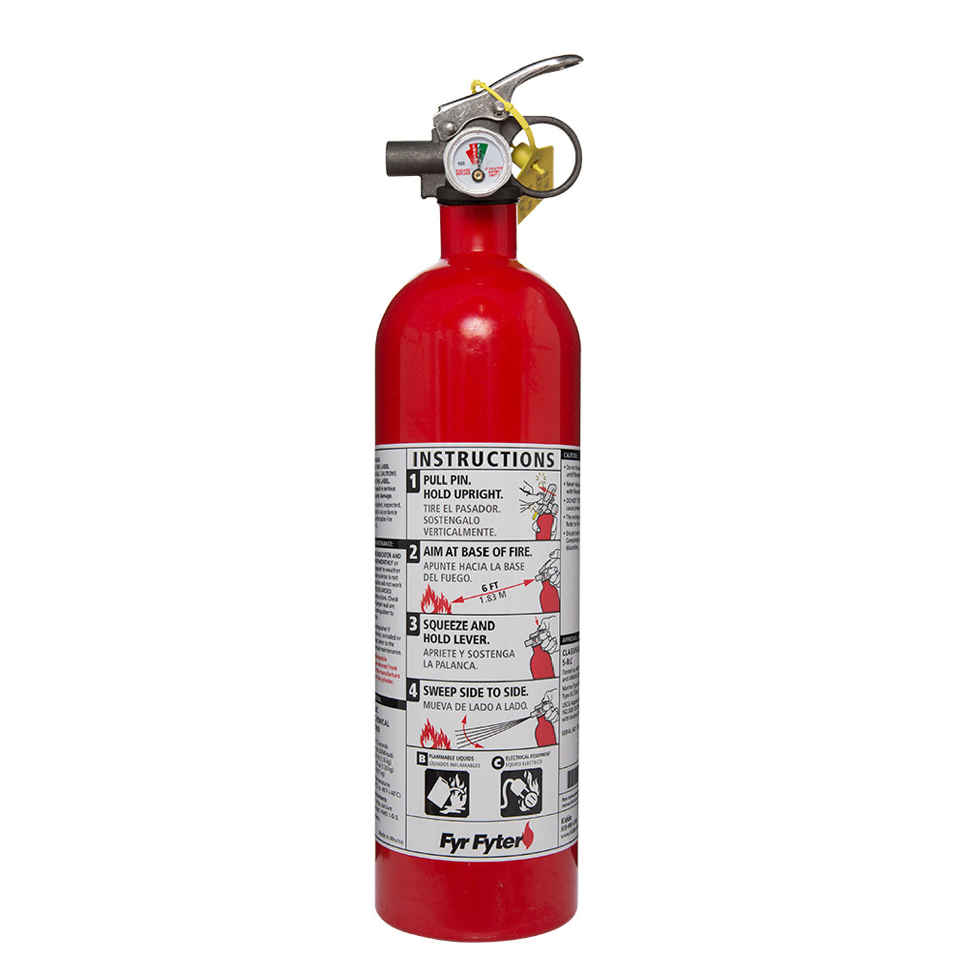 Kidde® Fyr Fyter 5 B:C Fire Extinguisher