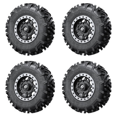Fuel Anza D557 Non-Beadlock Wheel  EFX® MotoMTC 30 Tire Kit