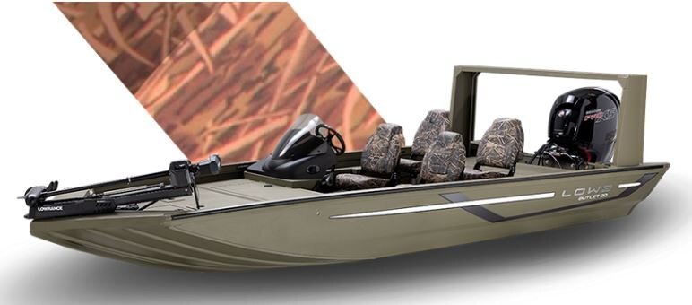 Lowe Boats OUTLET 20 Camouflage - Mossy Oak Shadow Grass Blades