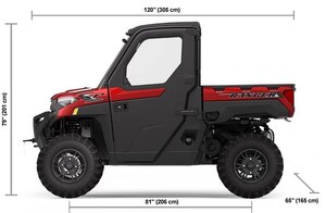 2025 Polaris RANGER XP 1000 NORTHSTAR EDITION PREMIUM 3 SEAT SUNSET RED