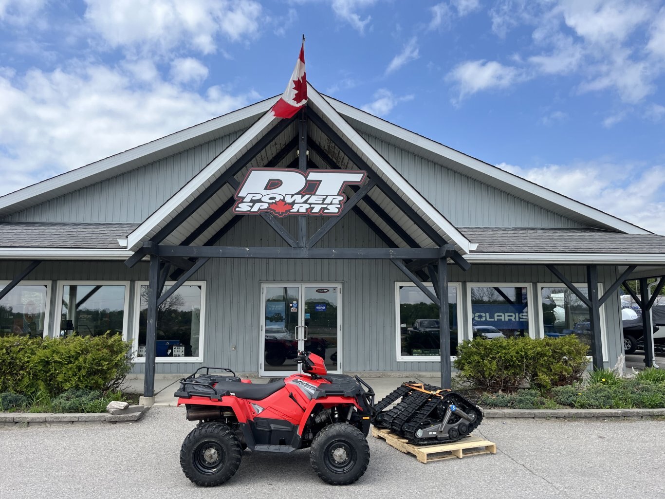 2019 SPORTSMAN 450 EPS WITH TRACK KIT