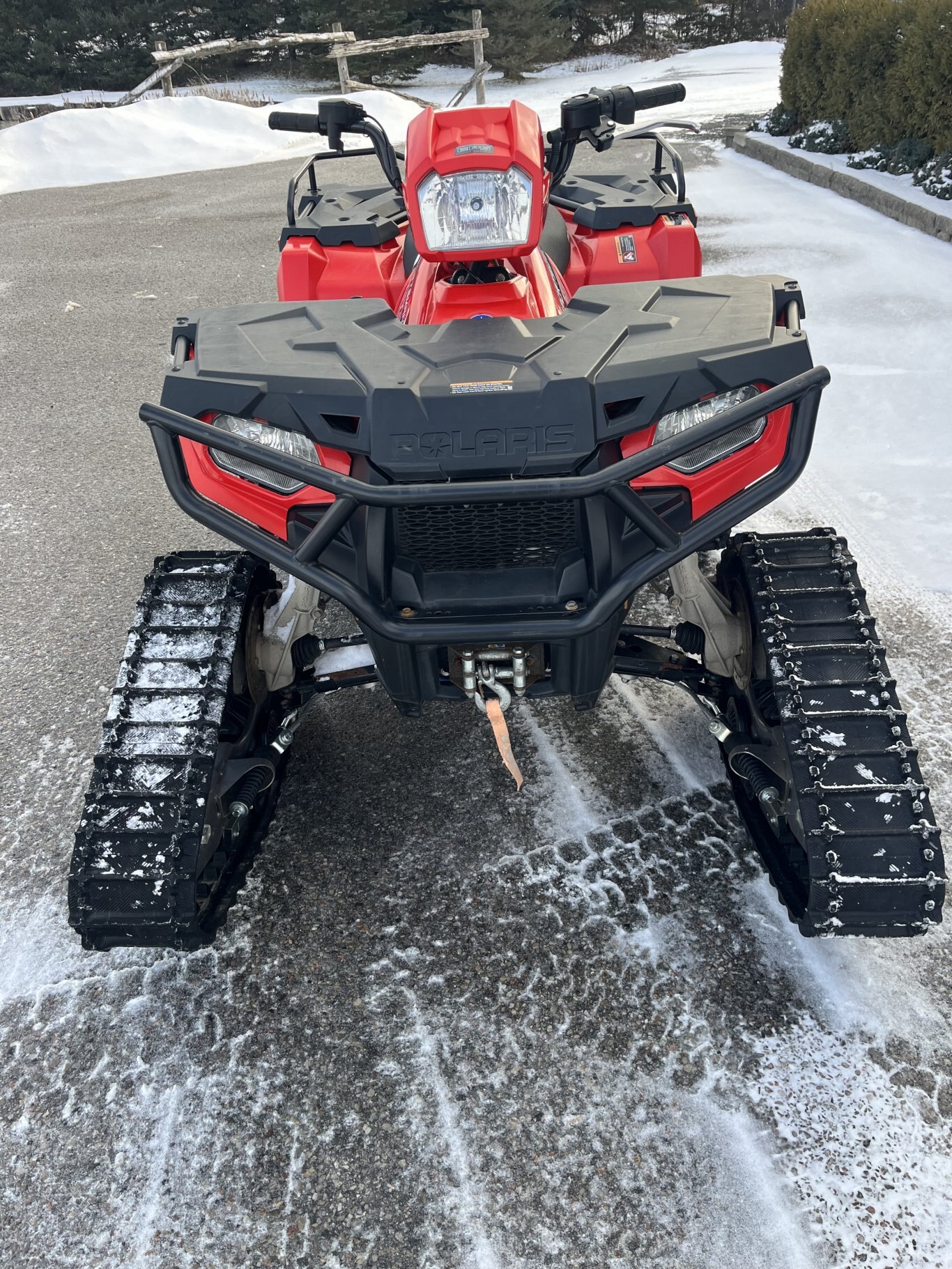 2019 SPORTSMAN 450 EPS WITH TRACK KIT REDUCED!