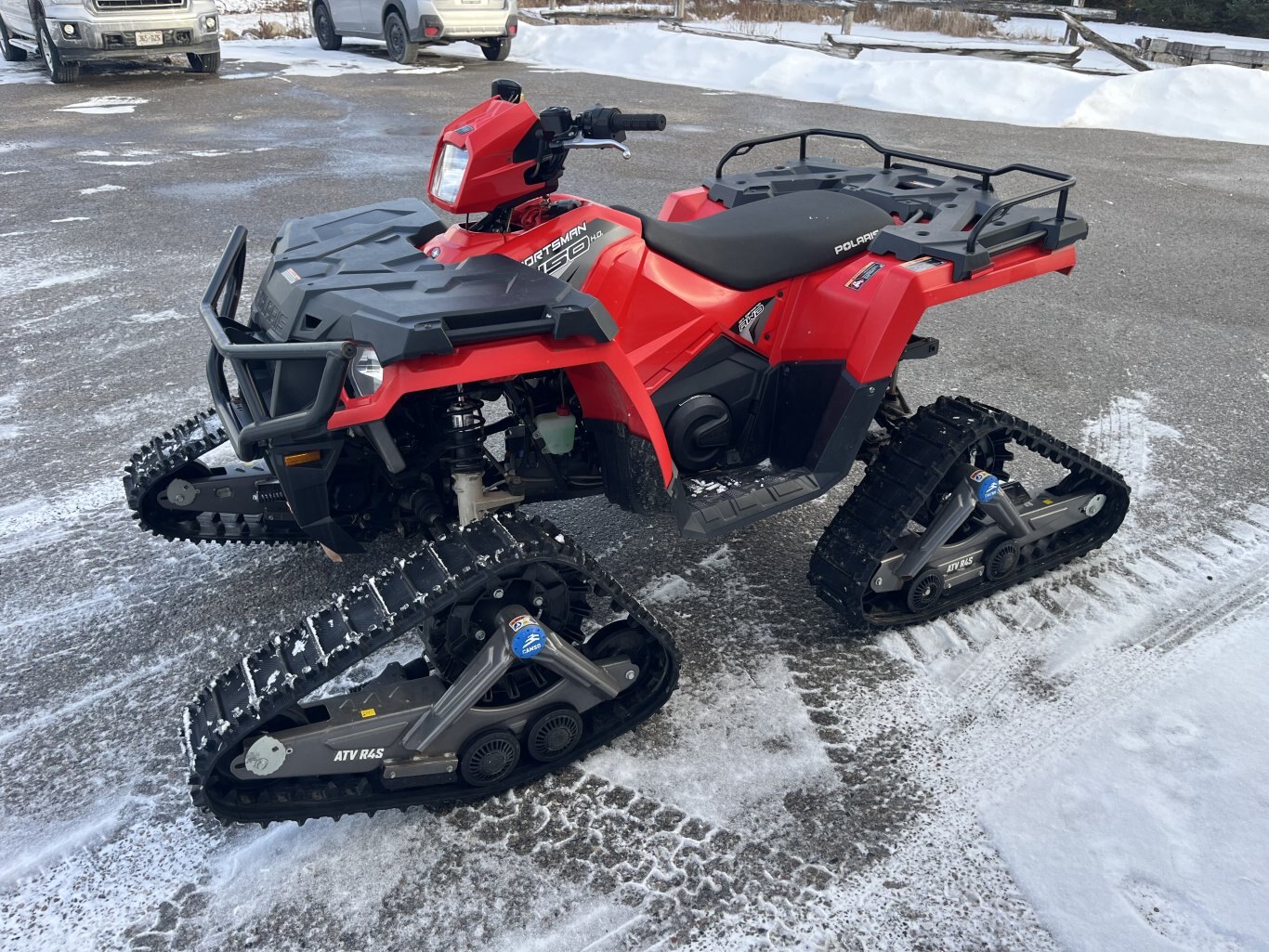 2019 SPORTSMAN 450 EPS WITH TRACK KIT REDUCED!