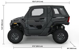 2025 Polaris® XPEDITION ADV 5 NorthStar 2 Seat Super Graphite