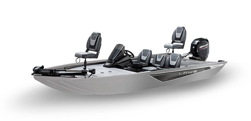 2025 Lowe Boats Stinger 175C Metallic Silver Exterior - Gray Poly Roughliner Splatter Black Interior Coating