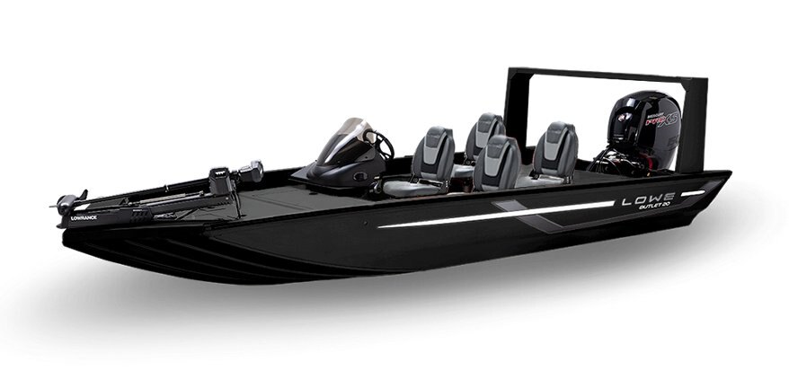 2025 Lowe Boats Outlet 20 Black Metallic