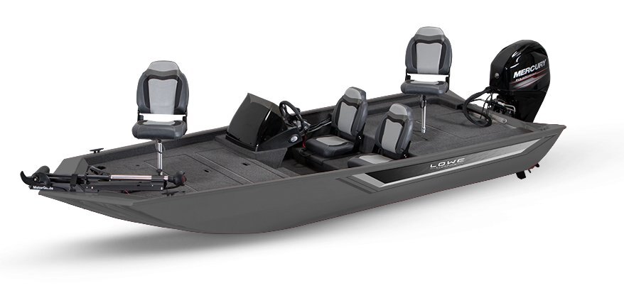 2025 Lowe Boats Skorpion 17 Silver Exterior - Gray Carpeted Interior