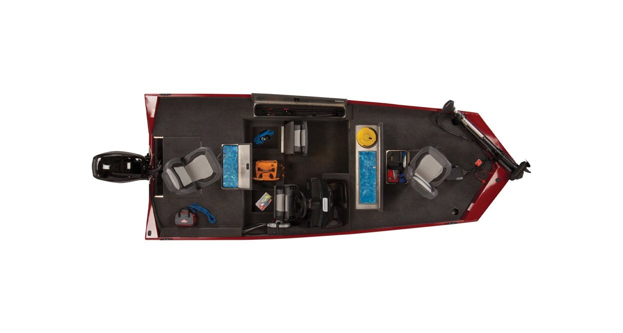 2025 Lowe Boats Skorpion 16 Orange Riot Exterior Gray Carpeted Interior