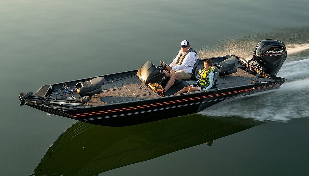 2025 Lowe Boats Legacy Metallic Silver Exterior Gray Poly Roughliner Splatter Black Interior Coating