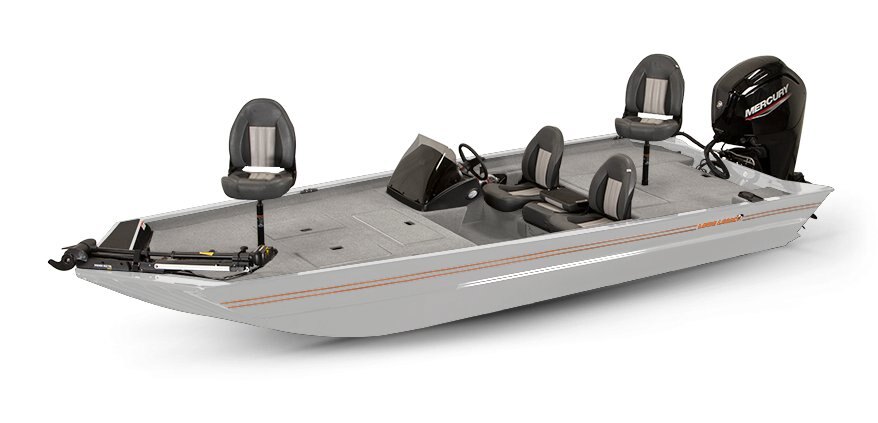 2025 Lowe Boats Legacy Bright White Exterior Gray Poly Roughliner Splatter Black Interior Coating