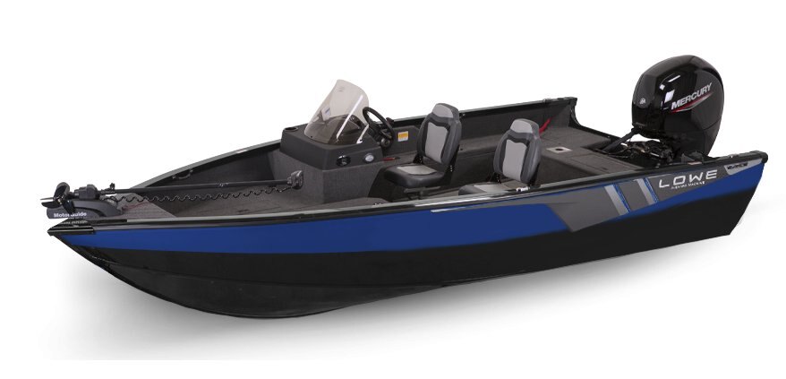 2025 Lowe Boats FM 1800 SC 2-Tone Black Base & Blue Accent