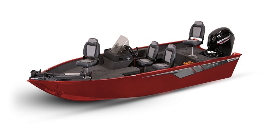 2025 Lowe Boats FM 1775 SC Candy Apple Red