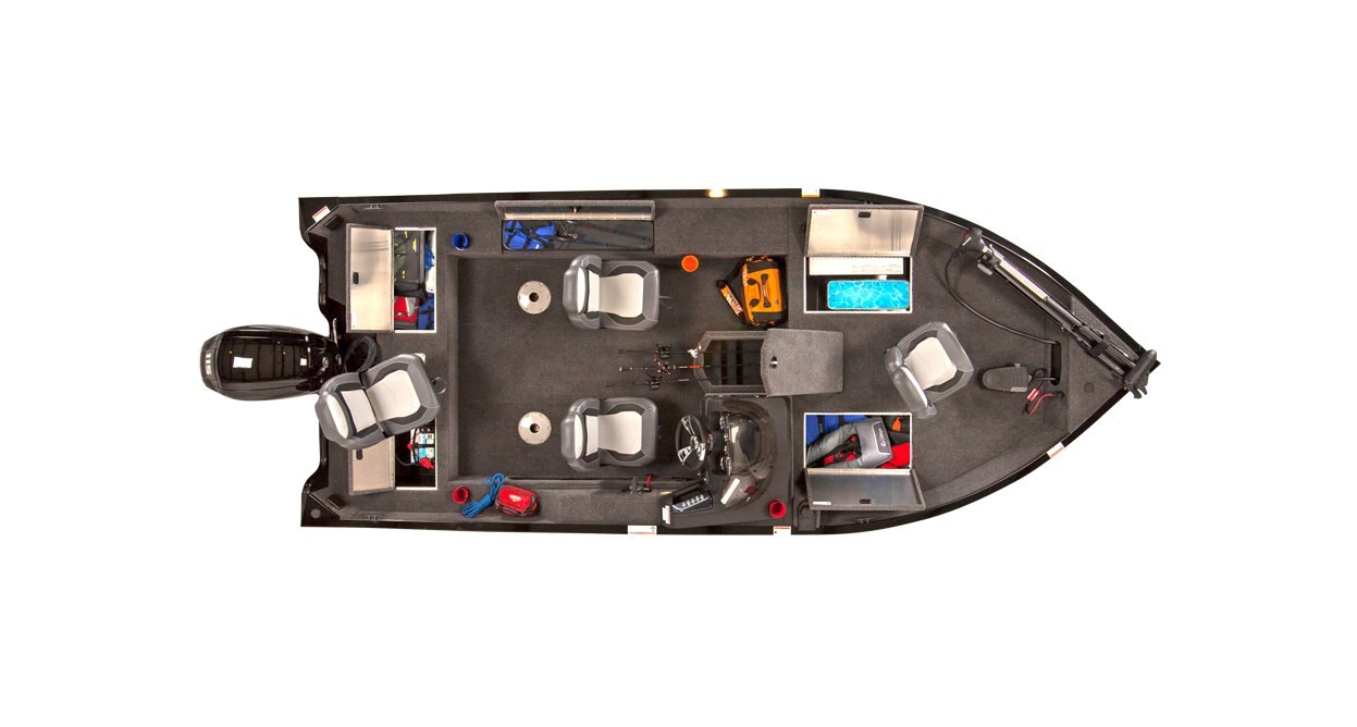 2025 Lowe Boats FM 1775 SC Orange Riot