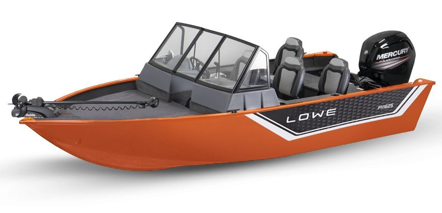 2025 Lowe Boats FM 1625 WT Orange Riot