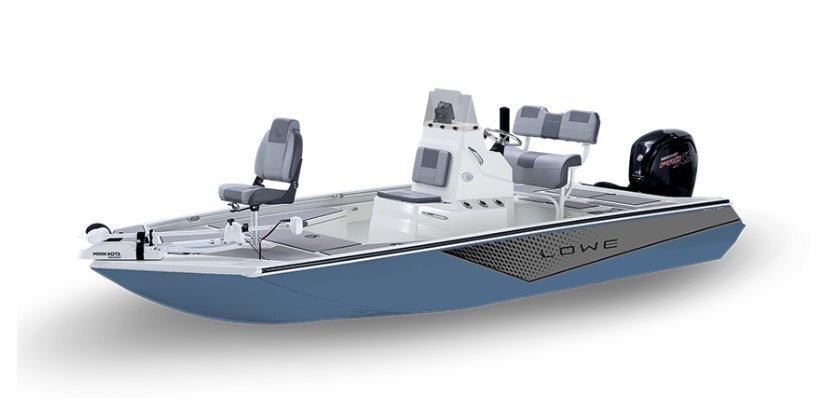 2025 Lowe Boats Bay 20 Harbor Metallic/Black Graphic (Available with all Hull Colors)