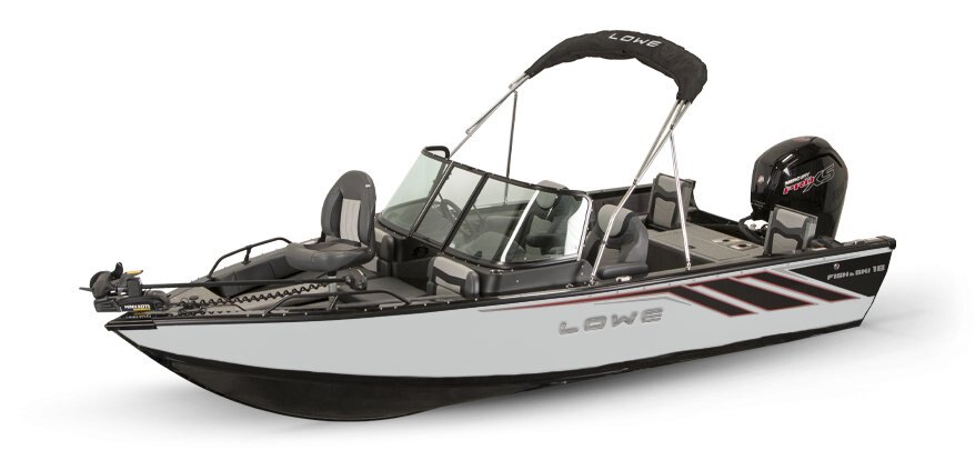 2025 Lowe Boats FS 1800 2-Tone Black Base & Bright White Accent