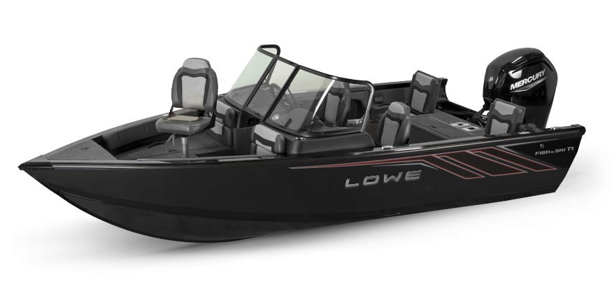 2025 Lowe Boats FS 1700 Metallic Black