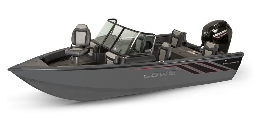 2025 Lowe Boats FS 1700 Metallic Silver