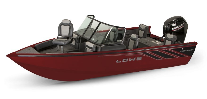 2025 Lowe Boats FS 1700 Candy Apple Red