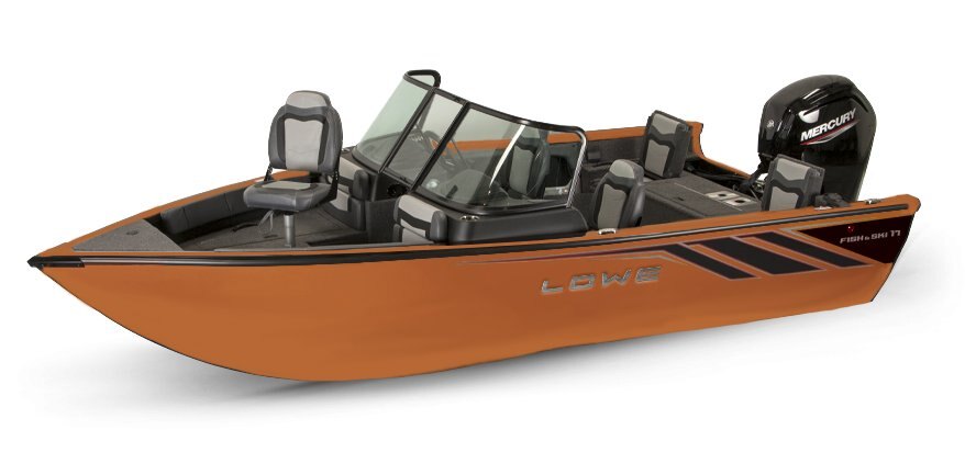 2025 Lowe Boats FS 1700 Orange Riot