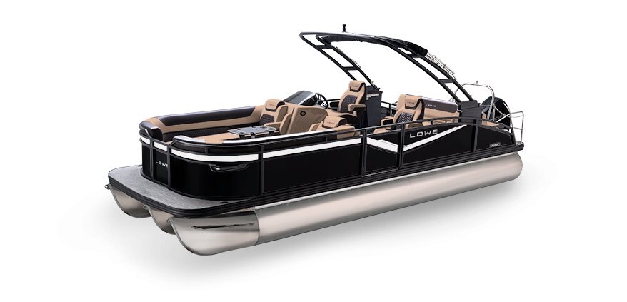 2025 Lowe Boats RS 230 DL Black Metallic Exterior - Beach Upholstery