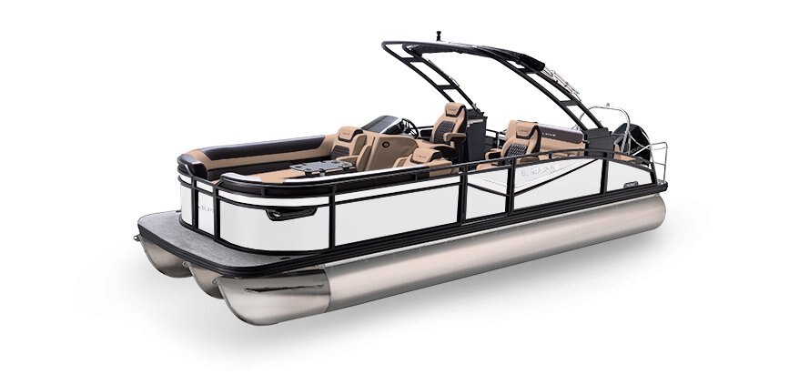 2025 Lowe Boats RS 230 DL White Metallic Exterior - Beach Upholstery