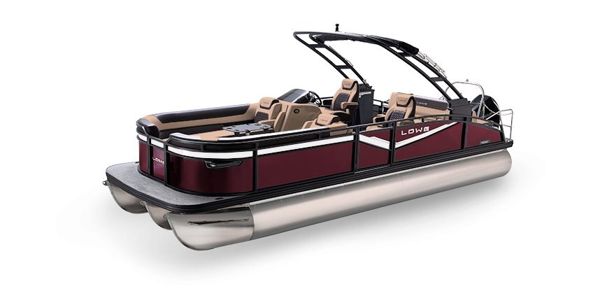 2025 Lowe Boats RS 230 DL Wineberry Metallic Exterior - Beach Upholstery