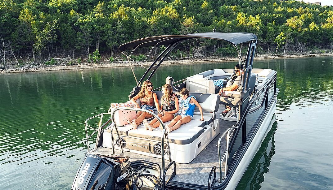 2025 Lowe Boats RS 230 DL Charcoal Metallic Exterior Slate w/ Granite Upholstery