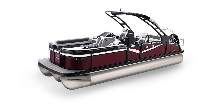 2025 Lowe Boats RS 230 DL Wineberry Metallic Exterior - Marshmallow w/ Granite Upholstery